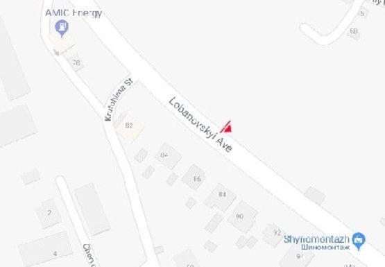 Схема рекламной плоскости по адресу Лобановского пр. (Краснозвездный пр.), 86 (напротив)