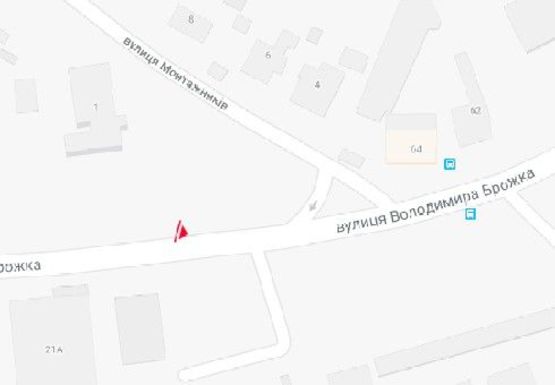 Схема рекламної площини за адресою Кировоградская ул. - Монтажников ул.