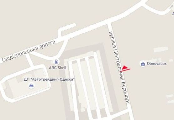 Схема рекламної площини за адресою Центральный Аэропорт ул. (№6)