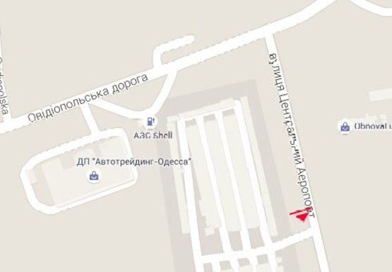 Схема рекламної площини за адресою Центральный Аэропорт ул. (№9)