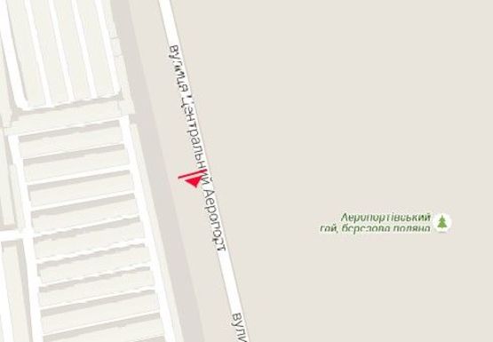 Схема рекламної площини за адресою Центральный Аэропорт ул. (№25)