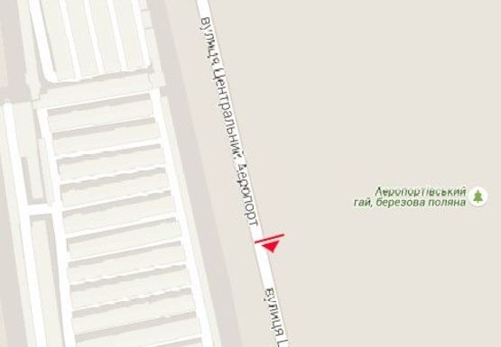 Схема рекламної площини за адресою Центральный Аэропорт ул. (№28)