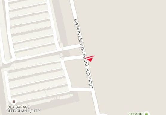 Схема рекламної площини за адресою Центральный Аэропорт ул. (№32)