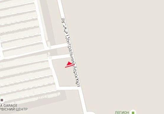 Схема рекламної площини за адресою Центральный Аэропорт ул. (№33)