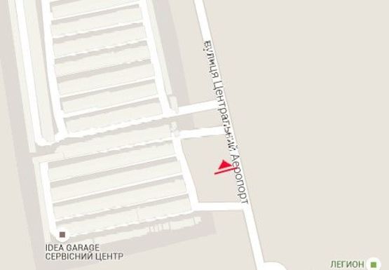 Схема рекламної площини за адресою Центральный Аэропорт ул. (№35)