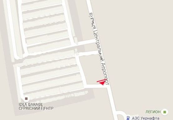 Схема рекламної площини за адресою Центральный Аэропорт ул. (№37)