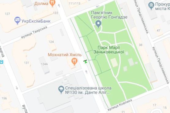 Схема рекламной плоскости по адресу Велика Васильківська вул., 121