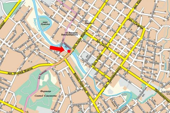 Схема рекламной плоскости по адресу Васильевский пер. / Б. Перспективная ул. (бывш. Маркса ул.), возле церкви