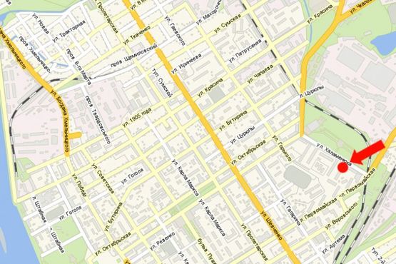 Схема рекламной плоскости по адресу Холоменюка ул., 6, возле "КийАвиа", гостиницы "Зори"