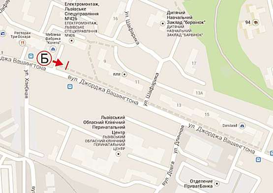 Схема рекламной плоскости по адресу Вашингтона, 7а,  ст. Б