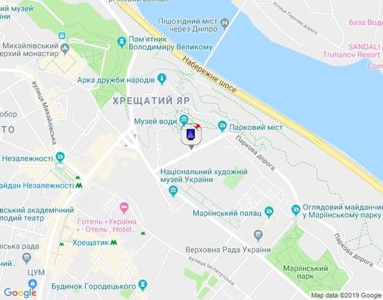 Схема рекламной плоскости по адресу Петровская аллея 4