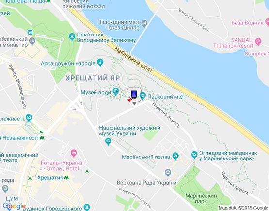 Схема рекламной плоскости по адресу Петровская аллея 6