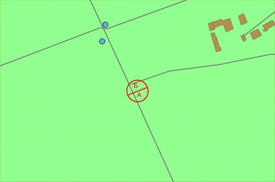 Схема рекламної площини за адресою Столичне шосе / Старокиївська вул. ( світлофор),  поворот до "дамби" рух до Киева