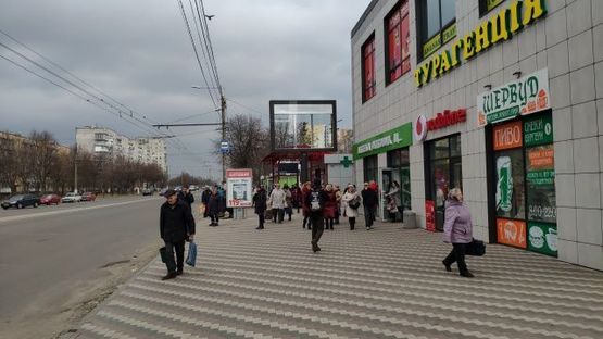 Схема рекламной плоскости по адресу Миру пр, 15