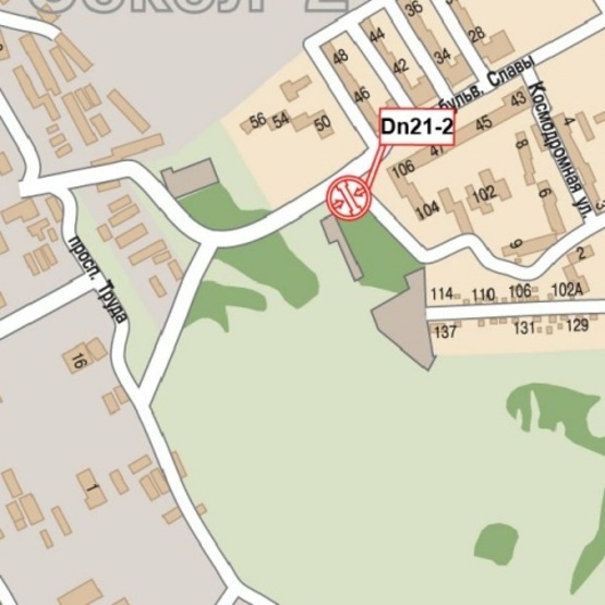 Схема рекламної площини за адресою Славы бульв. - жилой масив "Сокол 2", (перекресток), УкрСибБанк, маркет "АТБ", клуб "Сокол", в направл. ул. Паникахи