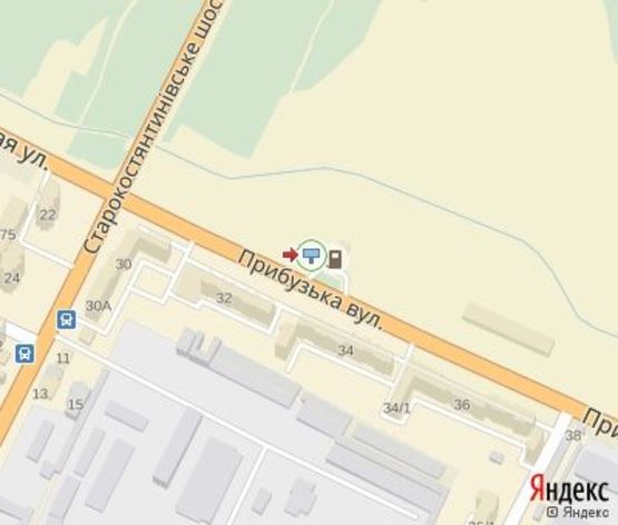 Схема рекламної площини за адресою Прибужская ул., 9, АЗС "ANP"(200 м. до ТЦ"Килимовий ярмарок")