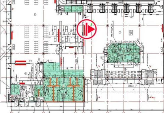 Схема рекламной плоскости по адресу Центральный холл (Терминал D)