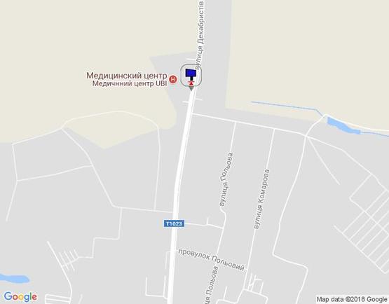 Схема рекламної площини за адресою вул.Декабристів,  навпроти 322, біля фарм.складів