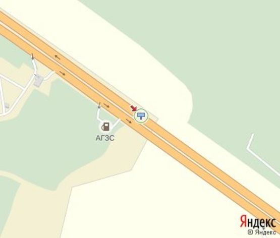 Схема рекламной плоскости по адресу Ростовская трасса - 2й выезд на Чугуев, Ростовскую трассу