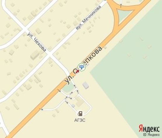 Схема рекламної площини за адресою пос. Высокий - Симфероп. Шоссе - въезд в Харьков, пост ДПС (правый) (низ)