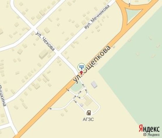 Схема рекламной плоскости по адресу Симфер. Шоссе - пост ДПС (левый) въезд в Харьков. (верх)