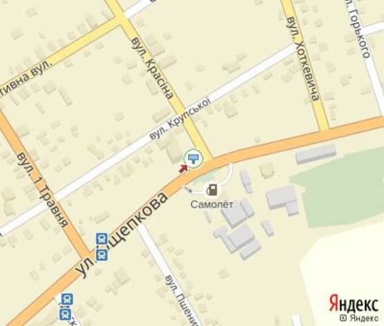 Схема рекламної площини за адресою Трасса Харьков - Симферополь - АЗС  "Хадo Petrol" (въезд в город) (низ)