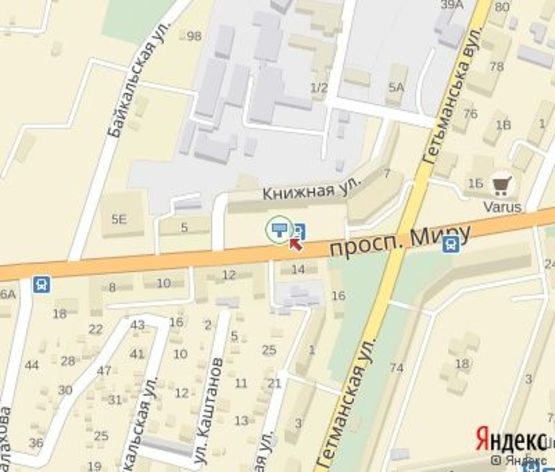 Схема рекламной плоскости по адресу Героев Подпольщиков пр.