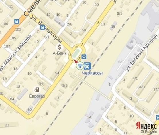 Схема рекламной плоскости по адресу ЖД  вокзал, фасад здания