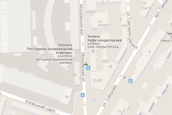 Схема рекламной плоскости по адресу (№3)