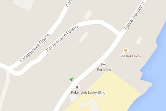 Схема рекламной плоскости по адресу Аркадія, №26