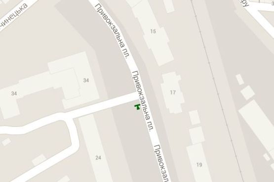 Схема рекламної площини за адресою Вовчинецька вул., 34