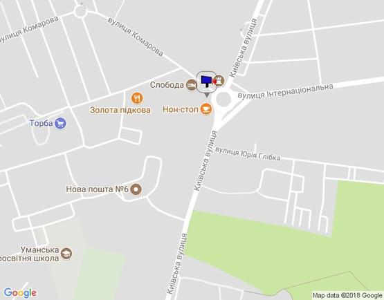 Схема рекламной плоскости по адресу пл.Победы, между ул.Киевской и ул.Комарова,  (слева от танка), ЛЕВЫЙ, сторона А