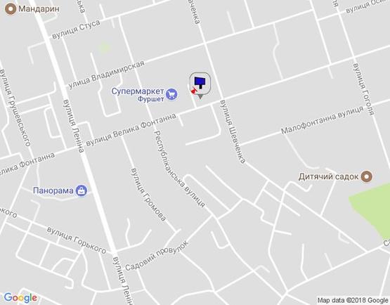 Схема рекламної площини за адресою (ул.Парижской Коммуны)  вул. Велика Фонтанна, 37,  стоянка Фокстрот, Надра Банк, (забор Фуршета), 5-й справа, сторона Б