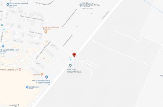 Схема рекламной плоскости по адресу Вишневе, ул.В.Стуса (автомобильная дорога О101304 Киевское Полукольцо-Крюковщина-Боярка, напротив Пионерского квартала)