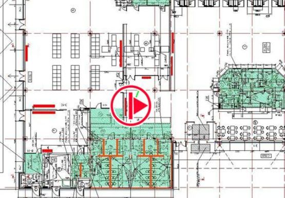 Схема рекламной плоскости по адресу Зал проверки авиабезопасности, 1 этаж (Терминал D)