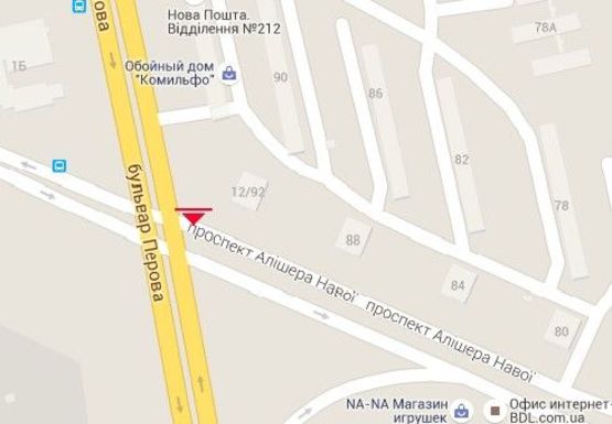 Схема рекламной плоскости по адресу Перова б-р, 12/92