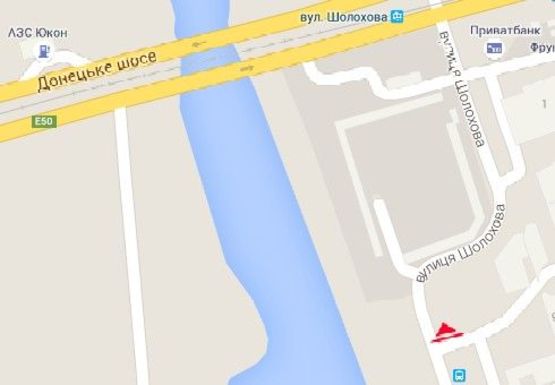 Схема рекламної площини за адресою Шолохова ул., 15