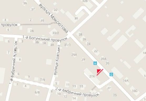 Схема рекламной плоскости по адресу Вольский Шлях ул., 27a