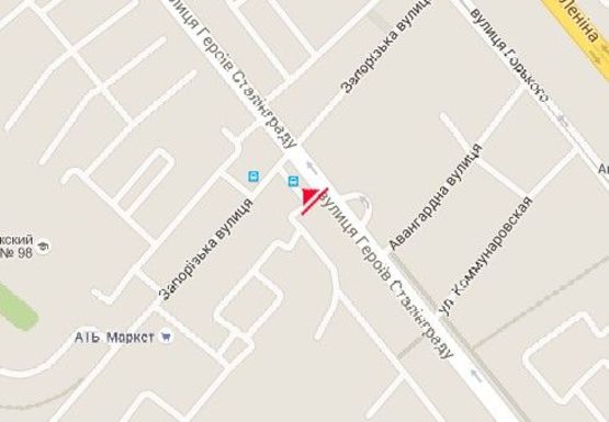 Схема рекламной плоскости по адресу Школьная ул., 32