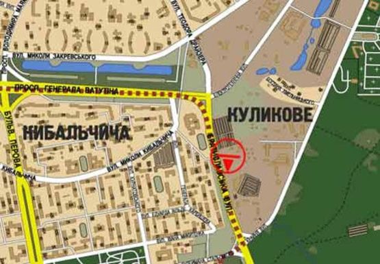 Схема рекламной плоскости по адресу Братиславская ул., 52