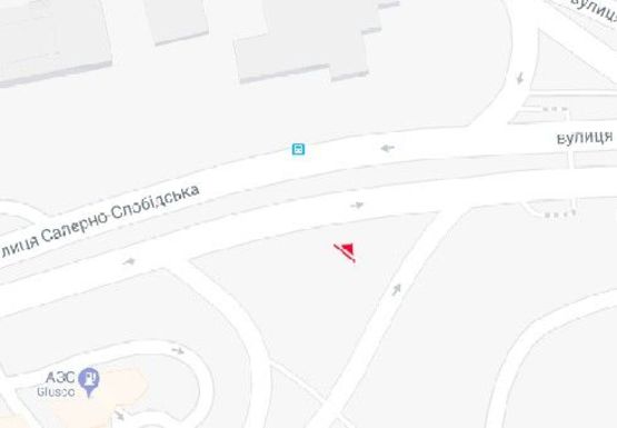 Схема рекламной плоскости по адресу Саперно-Cлободская ул. (1)