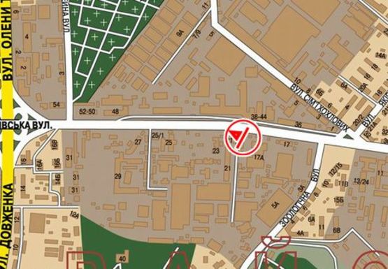 Схема рекламной плоскости по адресу Дегтяревская ул., 19 (Хлебзавод)