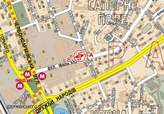 Схема рекламной плоскости по адресу Кудри Ивана  ул. , 9_15 (BackLit)