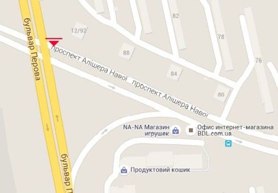 Схема рекламной плоскости по адресу Перова б-р, 12/92