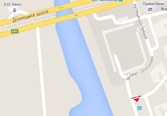 Схема рекламної площини за адресою Шолохова ул., 15