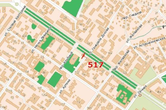 Схема рекламной плоскости по адресу Соборності вул. - Симона Петлюри вул.