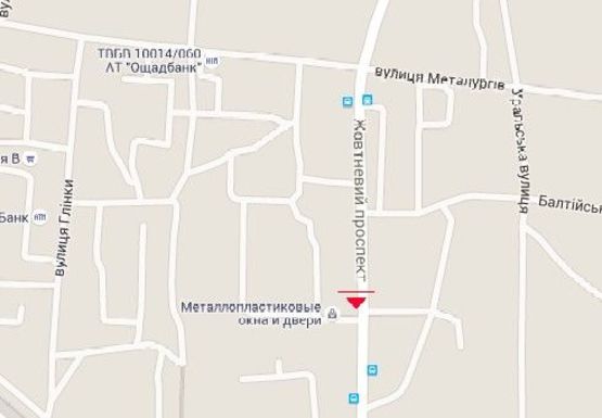 Схема рекламной плоскости по адресу Богоявленский пр., 293 - ост. Универсам, 1