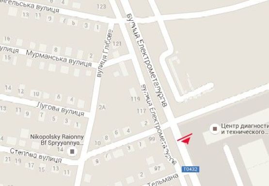 Схема рекламной плоскости по адресу Электрометаллургов пр., 93