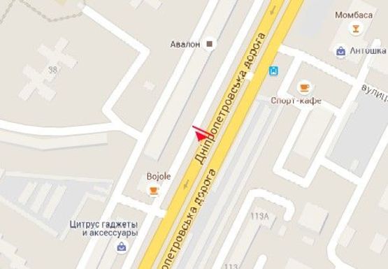 Схема рекламной плоскости по адресу Семена Палия ул., 108 (№2)