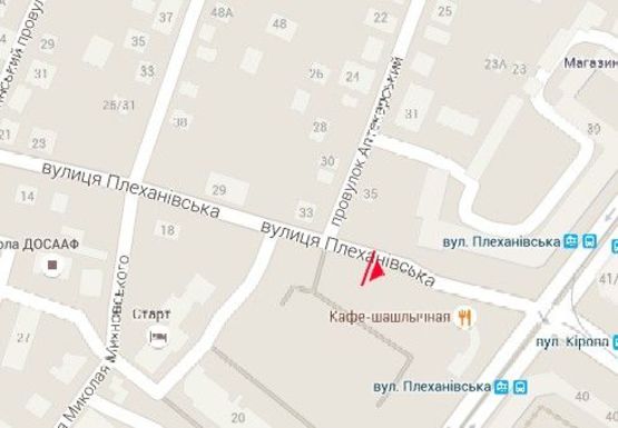 Схема рекламной плоскости по адресу Плехановская ул. - Аптекарский пер.